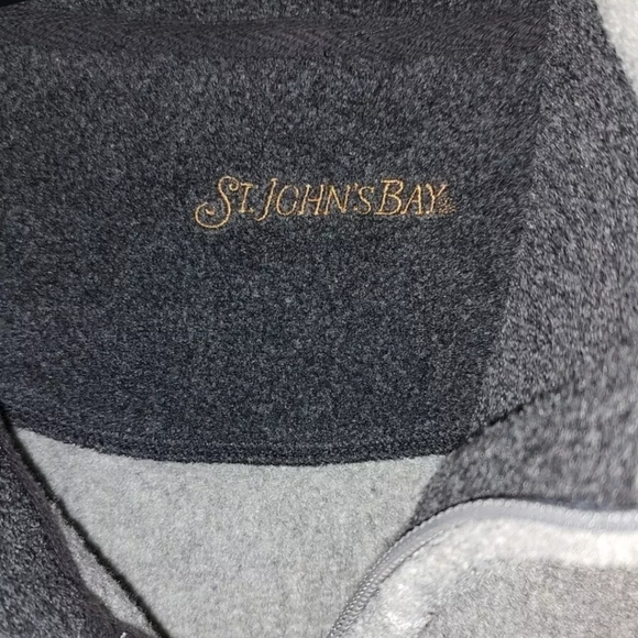 St John's Bay Polyester Men's Vest 2000s Style X Large, Gray, Pre-owned - Picture 6 of 12